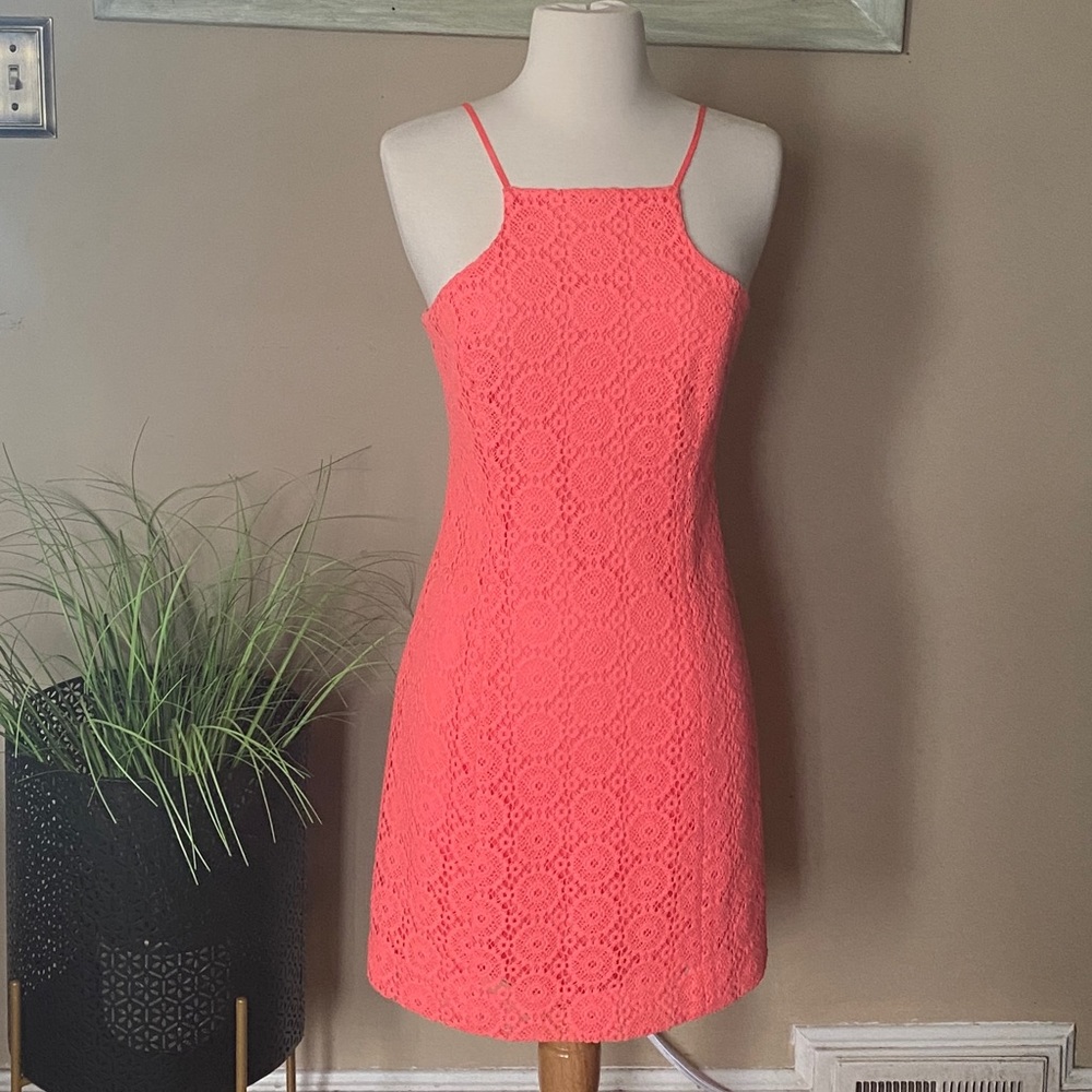 Lilly Pulitzer pink/coral dress size Small